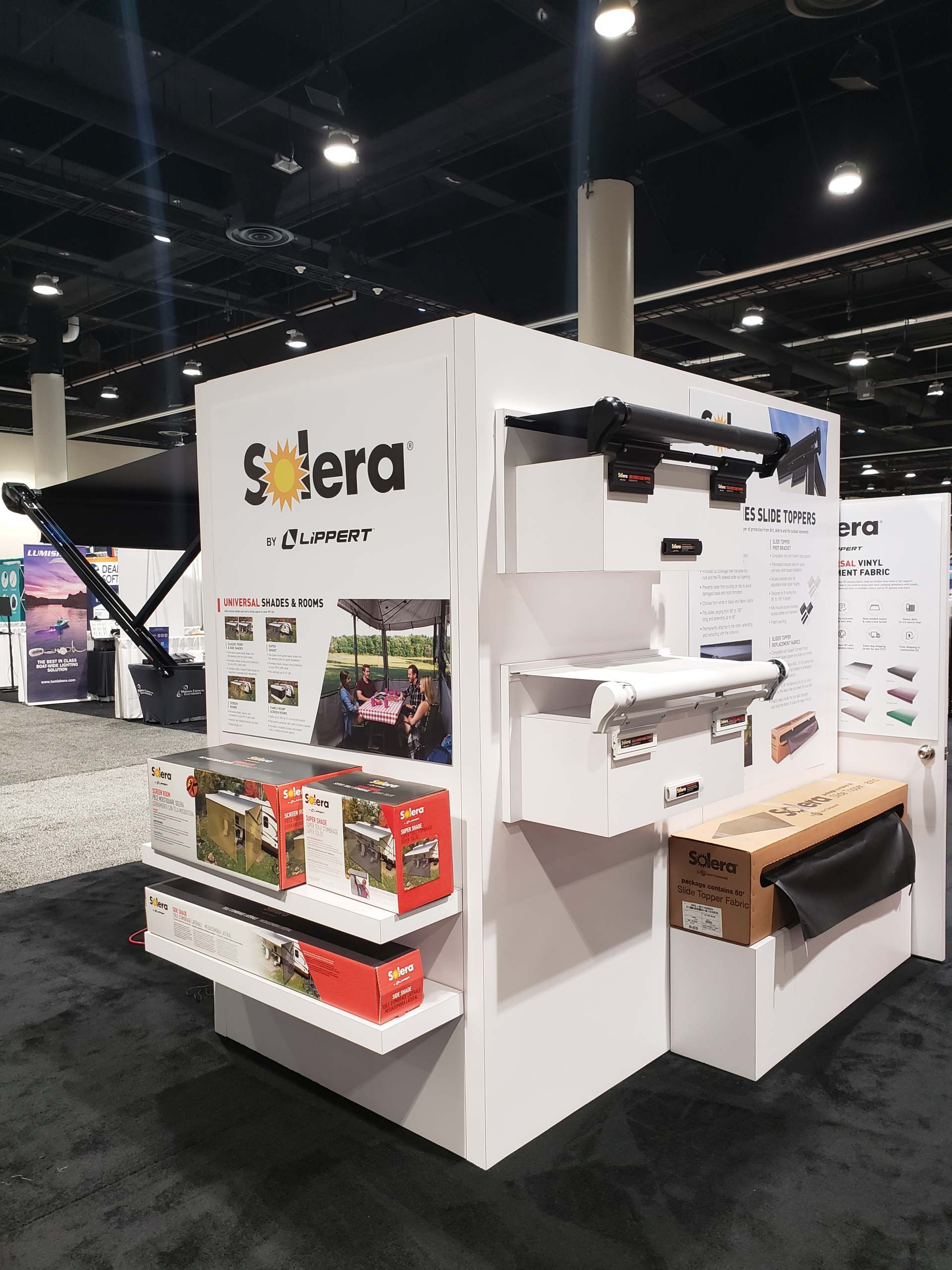 NTP Expo Show Solera RV Awning Display